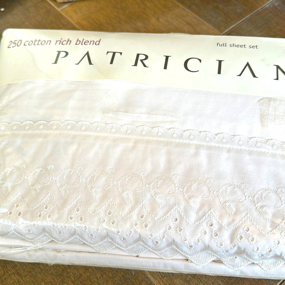 Patrician premium full bedsheet set